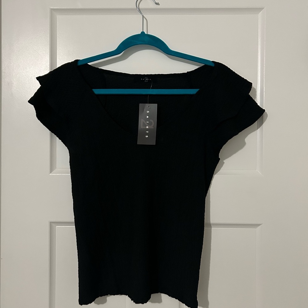 Brand:Saints  Size:M    Color:Black